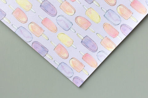 Printed Leather | Popsicles