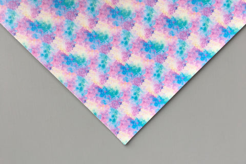 Printed Leather | Candy Floss