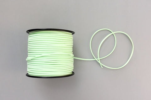 Faux Suede Cord - Ice Mint