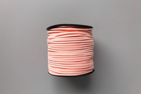Faux Suede Cord - Peachy
